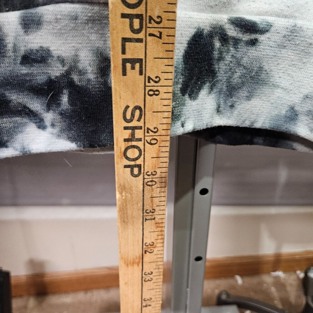 Tie Dyed Hoodie Sweatshirt XL Rose Limited Edition Blue Grey Gray White Full Zip - Picture 11 of 11